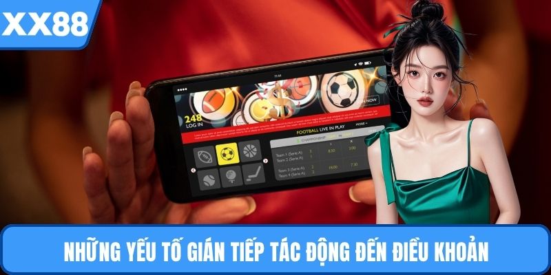 Những yếu tố gián tiếp tác động đến điều khoản