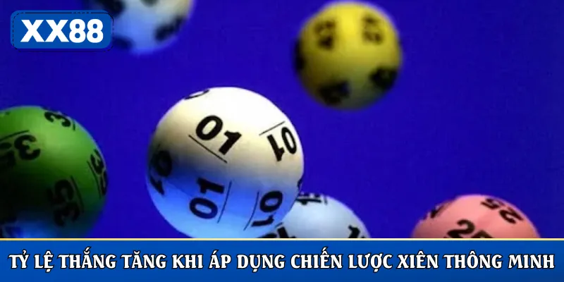 Tỷ lệ thắng tăng khi áp dụng chiến lược xiên thông minh